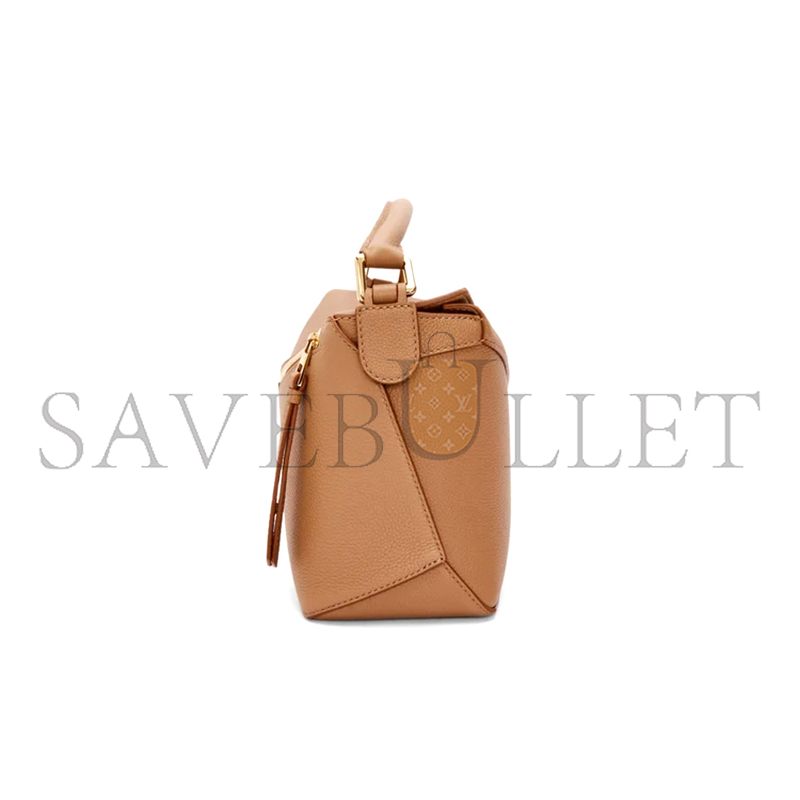 LOEWE SMALL PUZZLE EDGE BAG IN SOFT GRAINED CALFSKIN A510P60X30 (24*16.5*10.5cm)